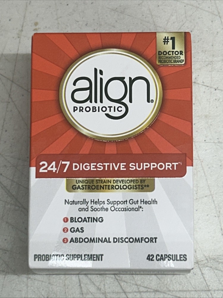 ALIGN PROBIOTIC - DIGESTIVE SUPPORT - 42 CAPSULES Expire 05/2028