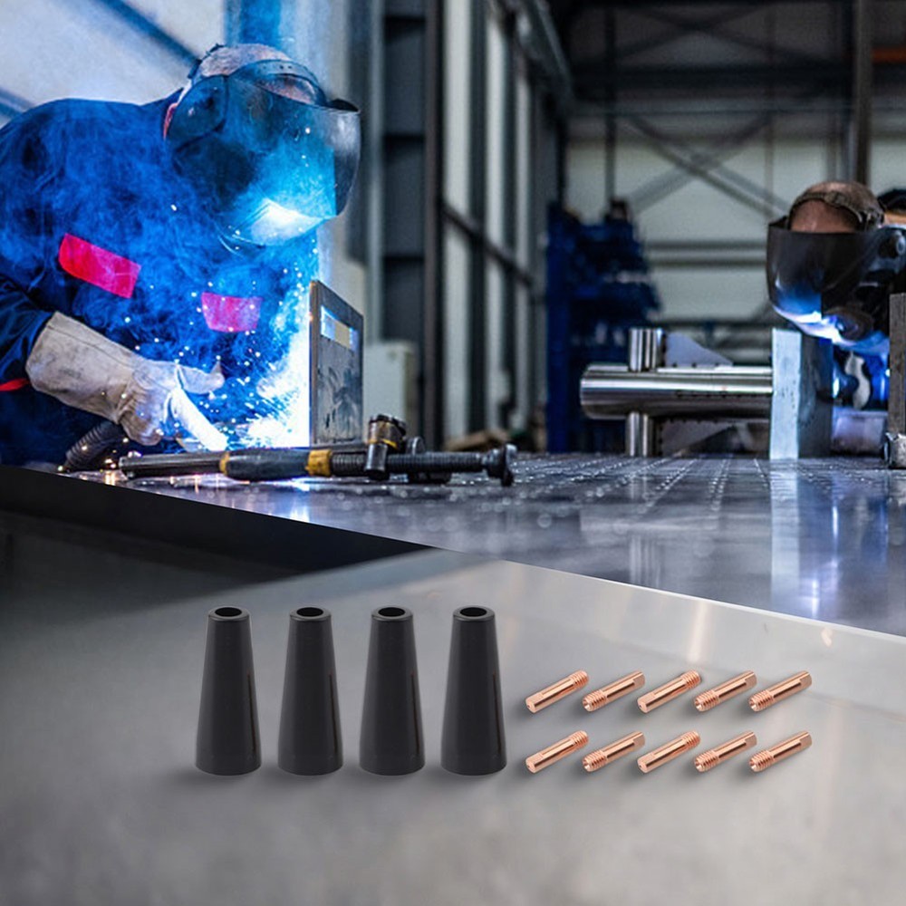 Robust For MIG Welding Components Gasless Tip Kit for Enhanced Efficiency