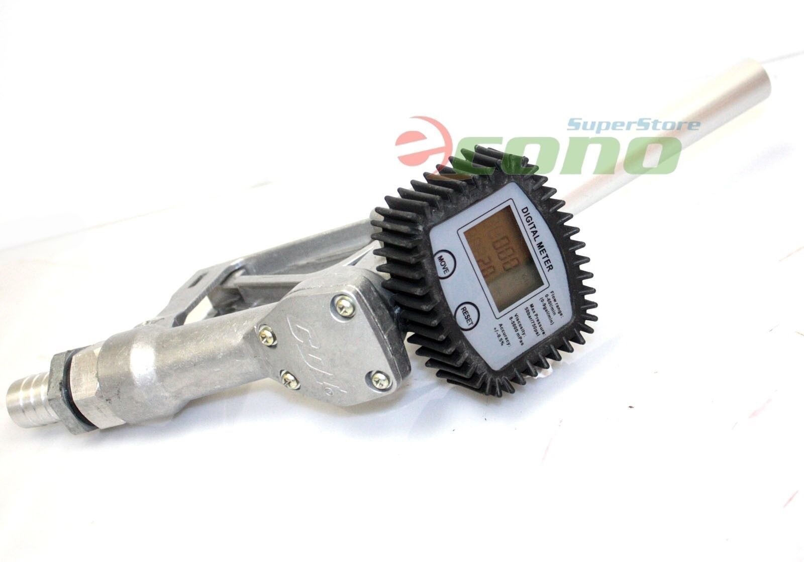 110v AC 16GPM Oil Transfer Pump Kit Fuel Diesel Biodiesel w/Digital Nozzle, Hose