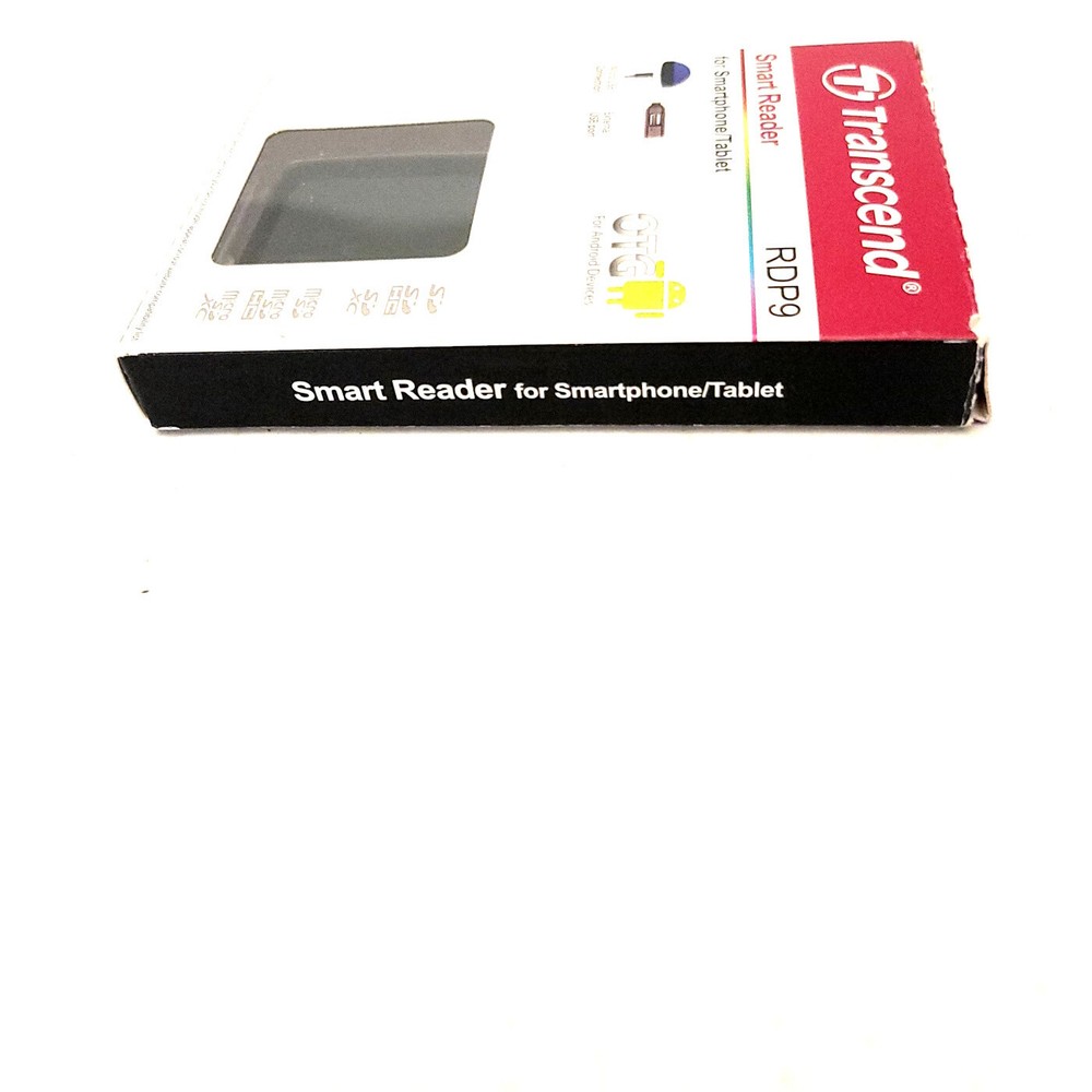 Transcend Smart Reader RDP9 for Smartphone & Tablet with USB-C Adapter