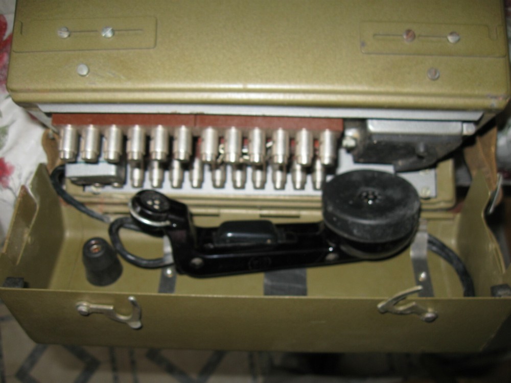 RARE WWII Soviet Field Telephone Switchboard