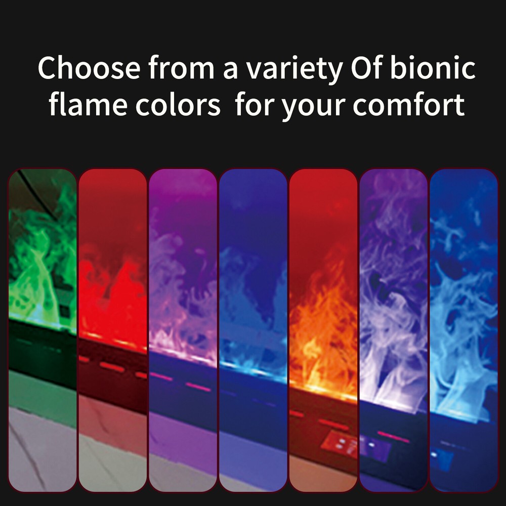Electric Fireplace-Multiple App Water Vapor Fireplace 3D Atomizing Fireplace