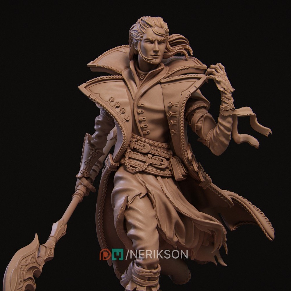 Vampire Elf Warlock by Nerikson | Commission | Painted |