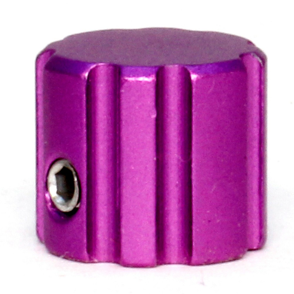 Instrument Control Knobs, Machined 6061 Anodized Aluminum, 6 each
