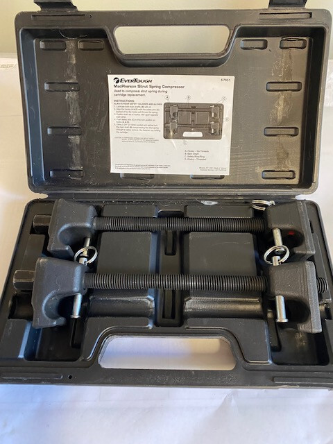 EverTough 67051 MacPherson Strut Spring Compressor With Plastic Case