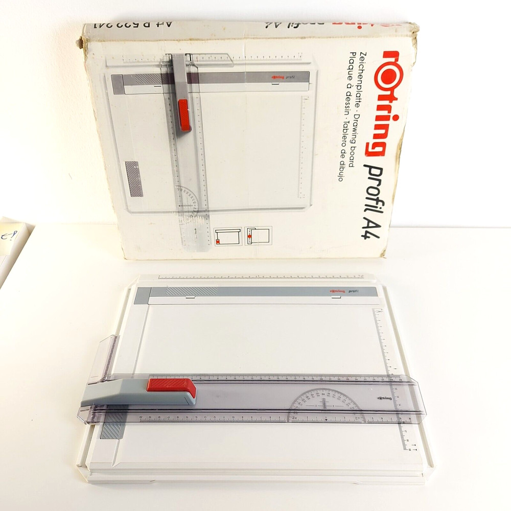 Vintage Rotring Drawing Board For Technical Drafting A4