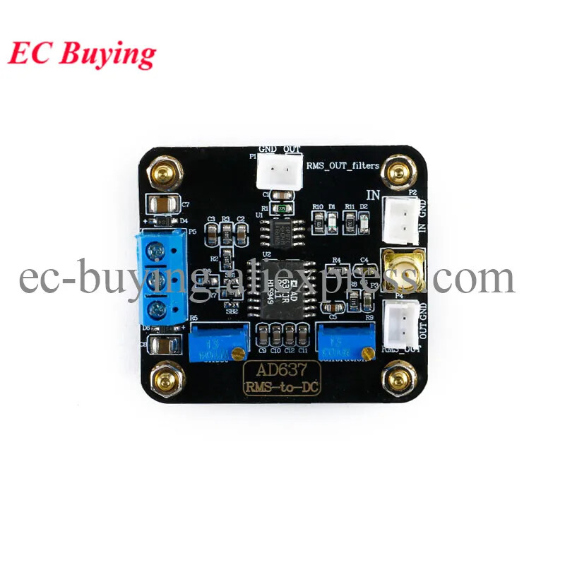 AD637 RMS Detector Module, Peak Voltage Detection