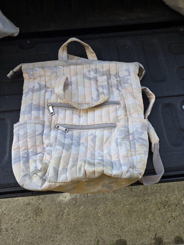 Puffer Camo Backpack