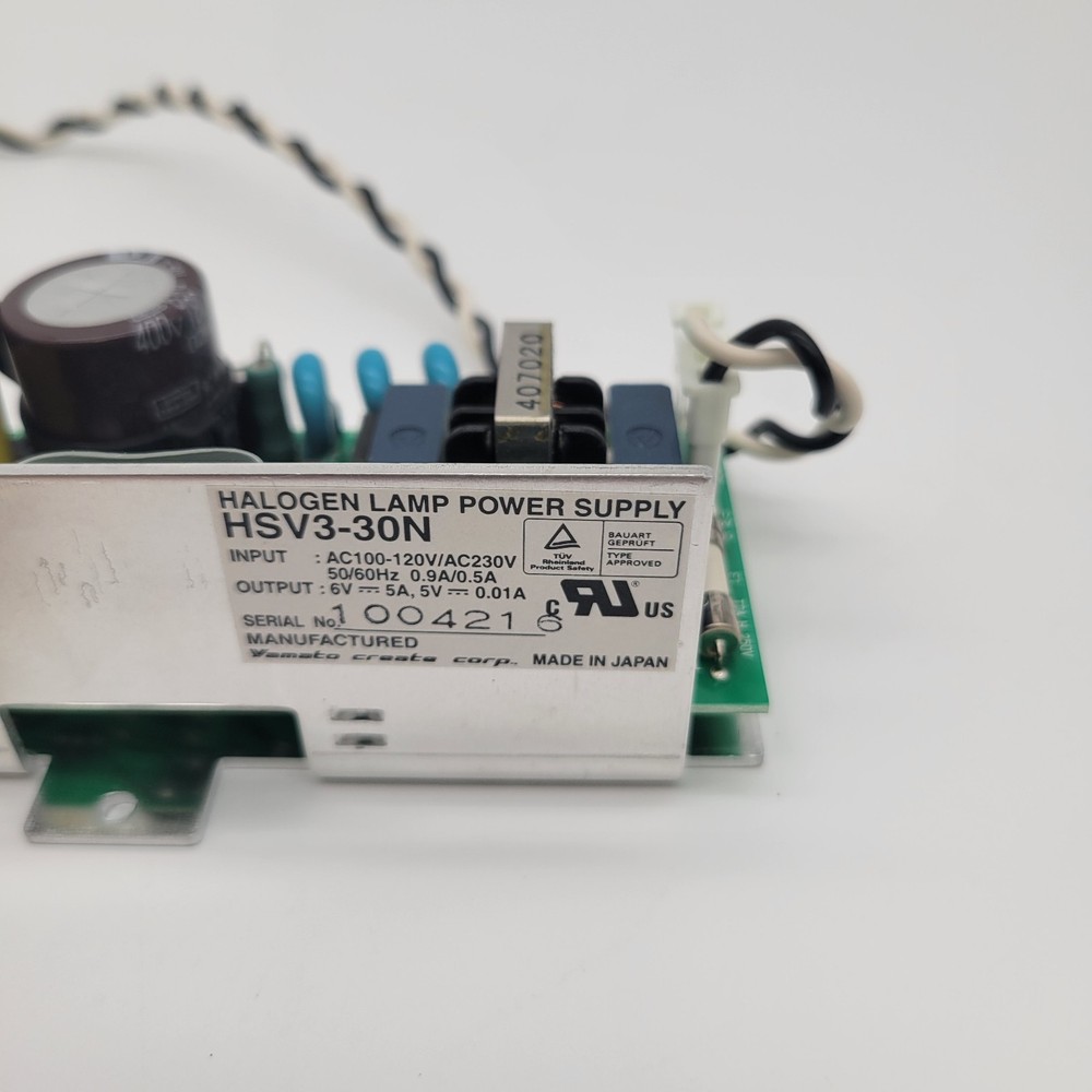 Nikon Microscope 50i Electronics Replacement Power Board, Rheostat, Switch, Lamp