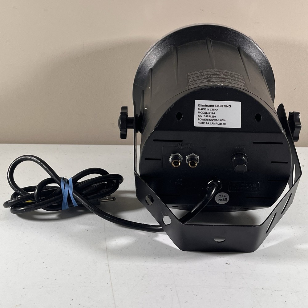 ELIMATOR LIGHTING E 104 VARIABLE FLASH STROBE LIGHT TESTED WORKING