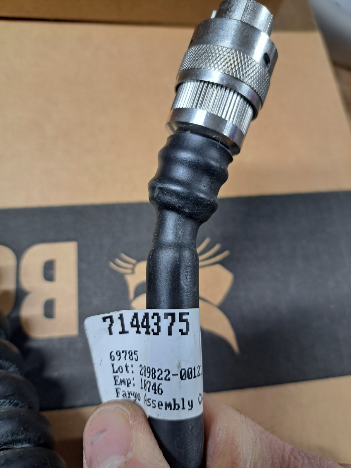 Bobcat Laser Grader Receiver Harness 7144375