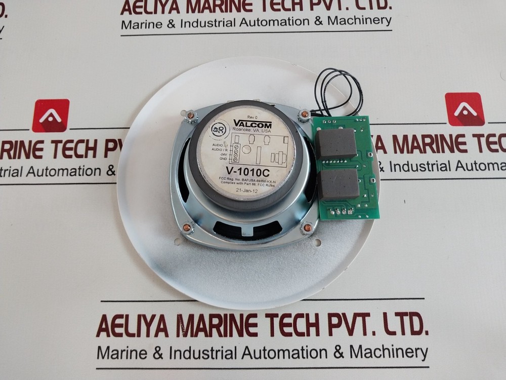 Valcom v-1010c rev 0 ceiling speaker 24v