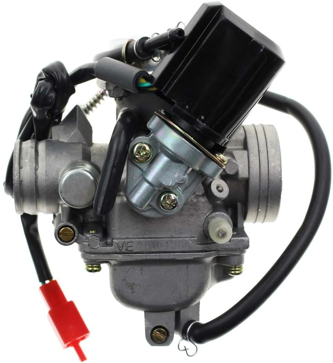 PD24J Carburetor for GY6 125cc 150cc Go Kart Scooter 152QMI 157QMJ Air Filter US