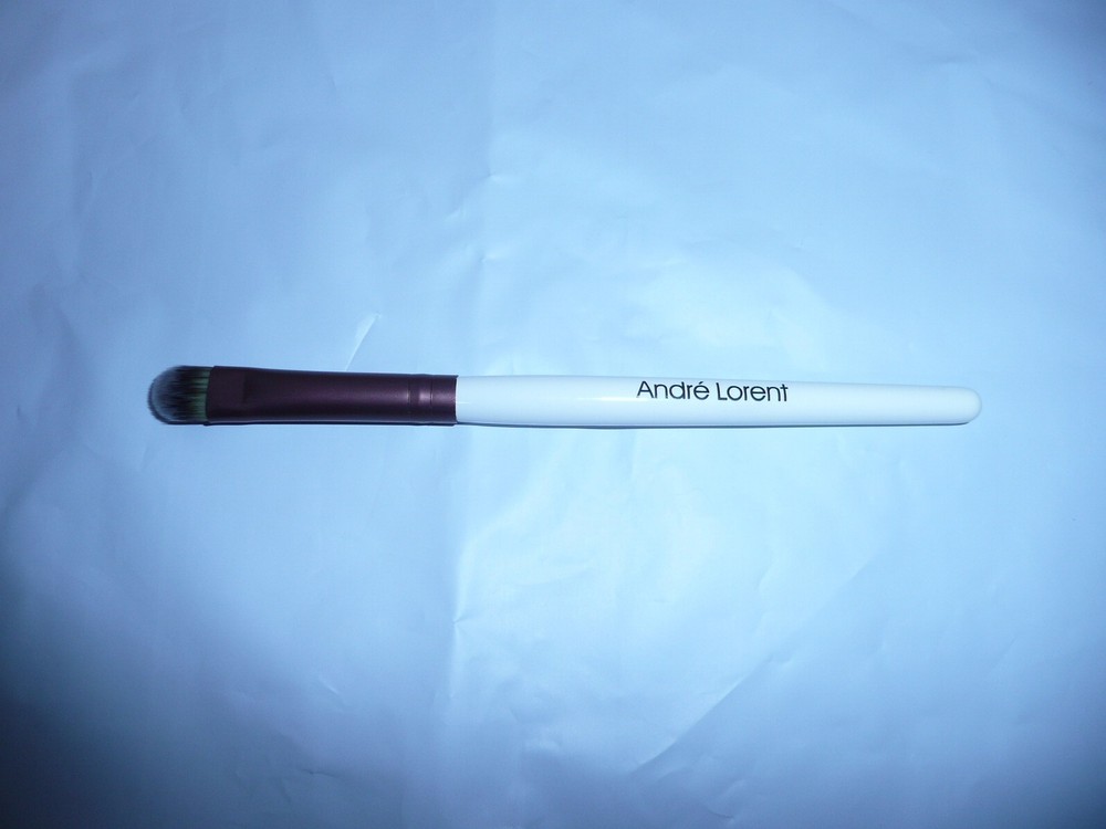 ANDRE LORENT Makeup Brushes 5 Pcs With Leather Box White