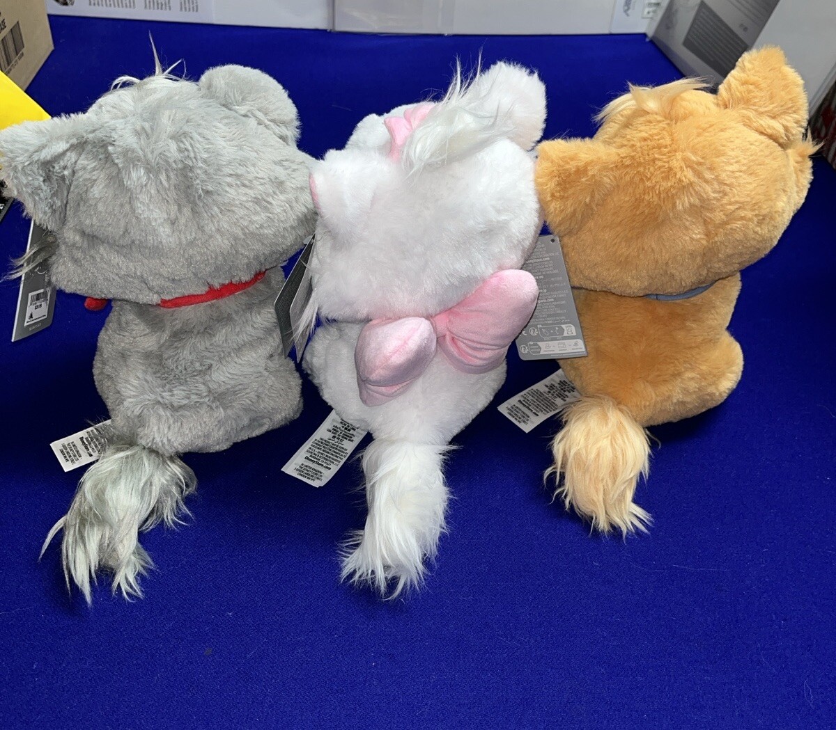 2025 Disney Parks The Aristocats Marie Berlioz Toulouse 3 Piece Cat Plush Set