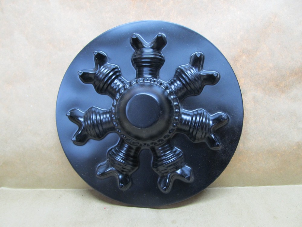 Dummy Seven Cylinder Radial Engine - Black Plastic