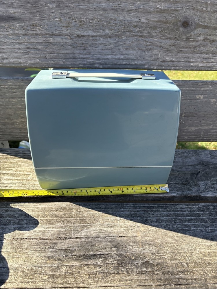 Sisters Electic Mini Sewing Machine Blue In Case Parts Only