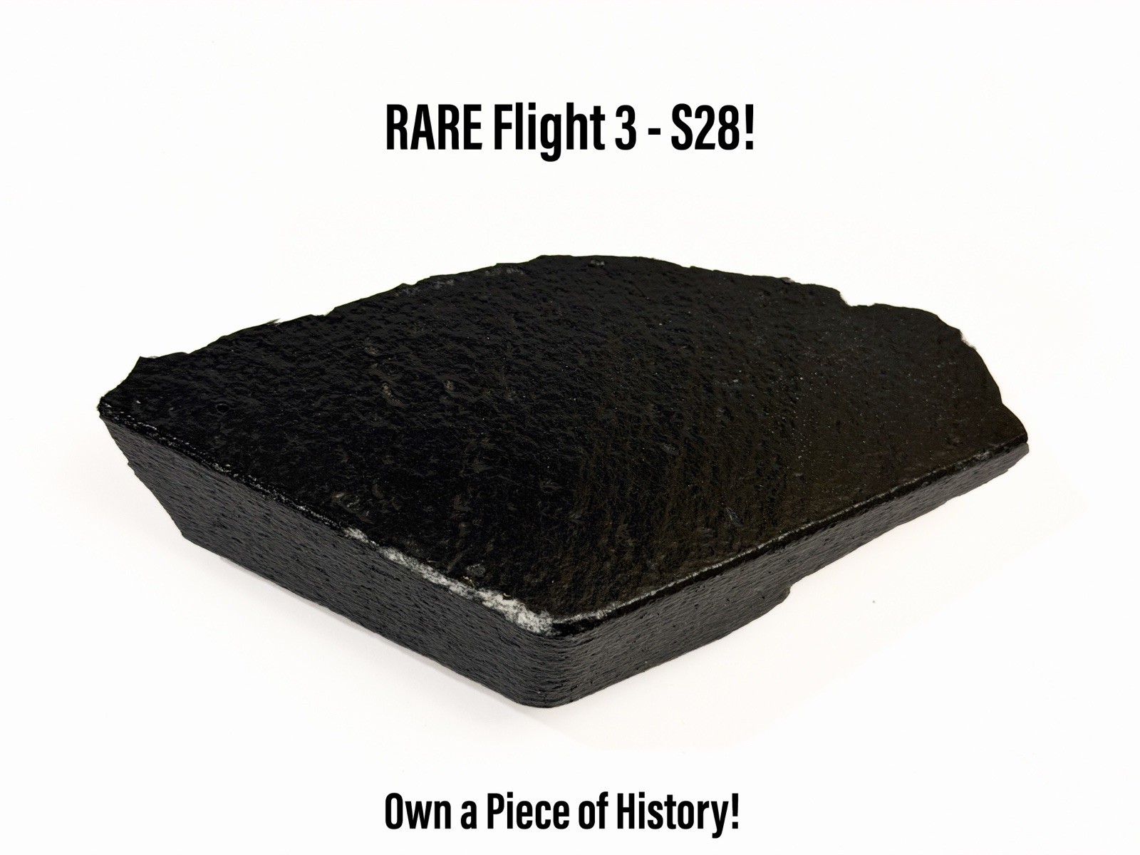 Space X Starship S28 Flight 3 Thermal Heat Tile IFT3 Genuine Recovered RARE!!