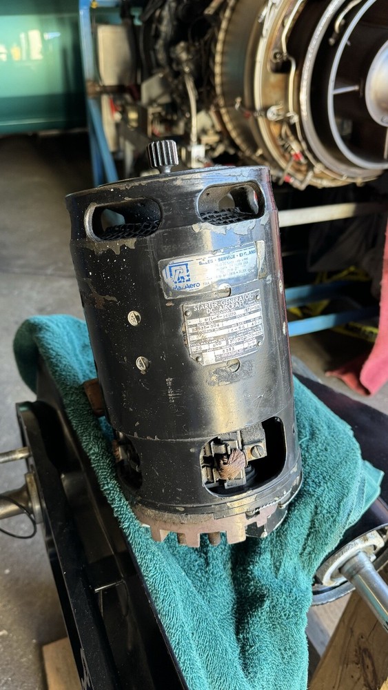Lycoming  Helicopter Engine T53-L11 Bell UH1 Engine Starter Generator
