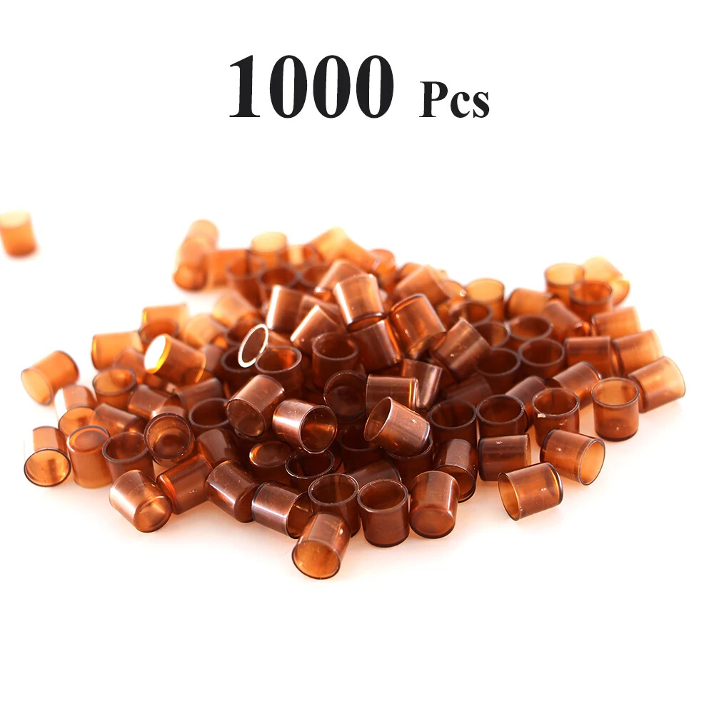 1000PCS/Bag Beekeeping Plastic Brown Rearing Queen Bee Tools King Tools