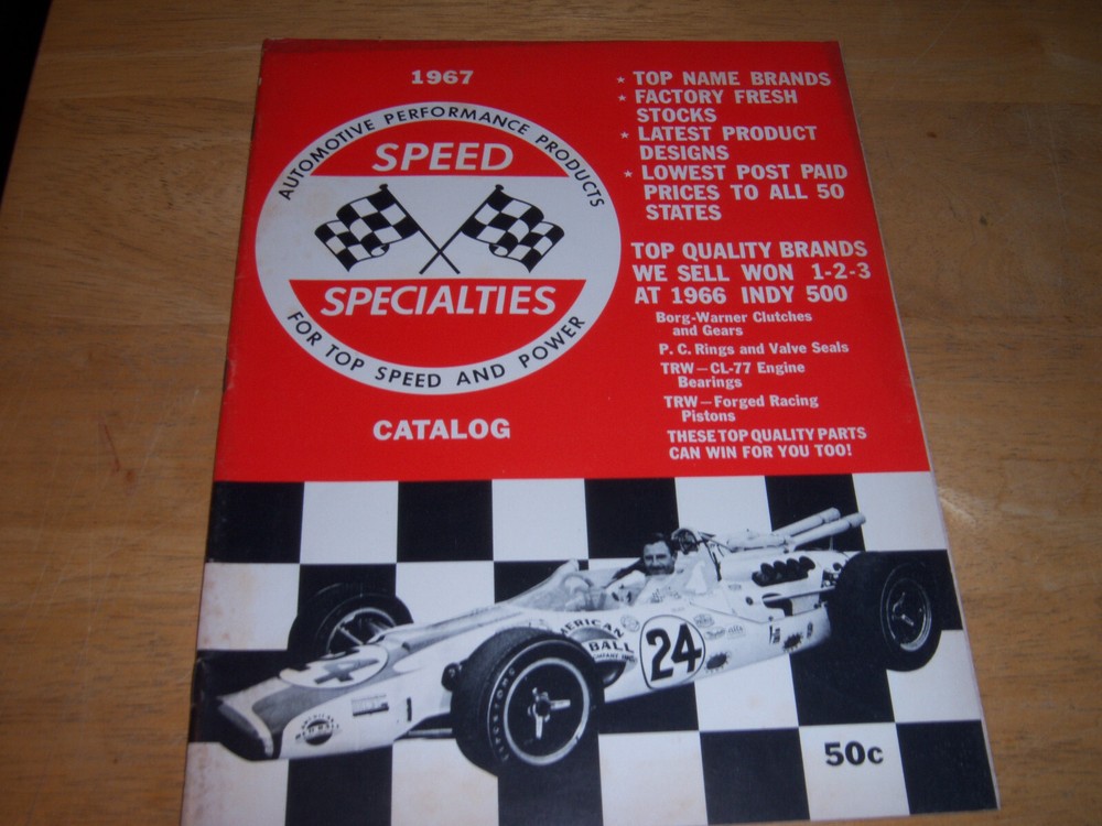 Speed Specialties Catalog - 1967