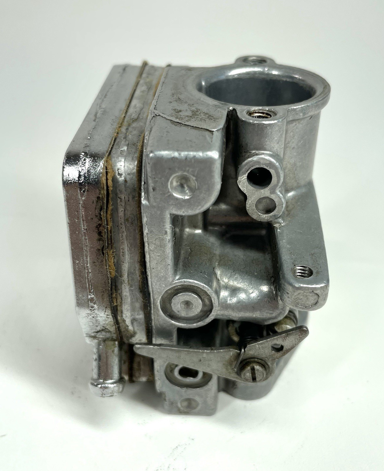 McCulloch Flat Back Chrome Carburetor 48907A Engine Go Kart Vintage Racing MC