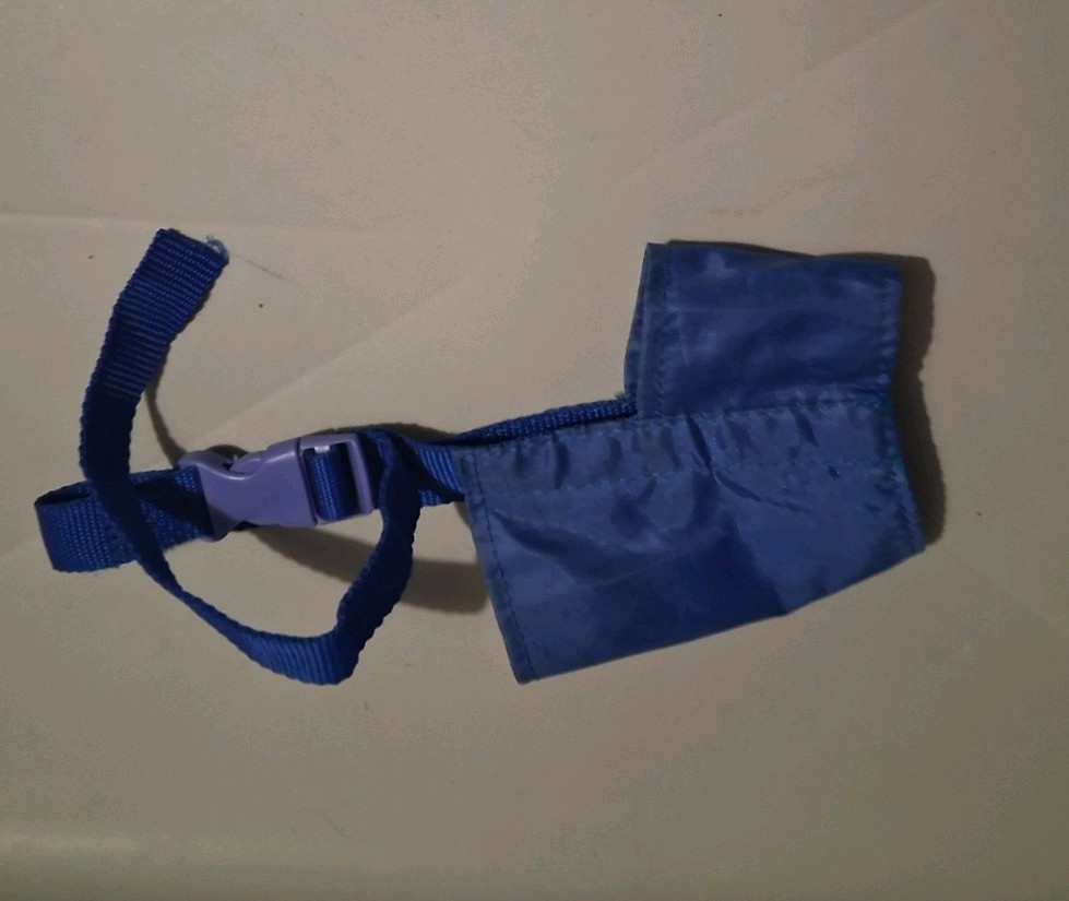 Guardian Gear Lined Nylon Muzzle, Blue Size 3