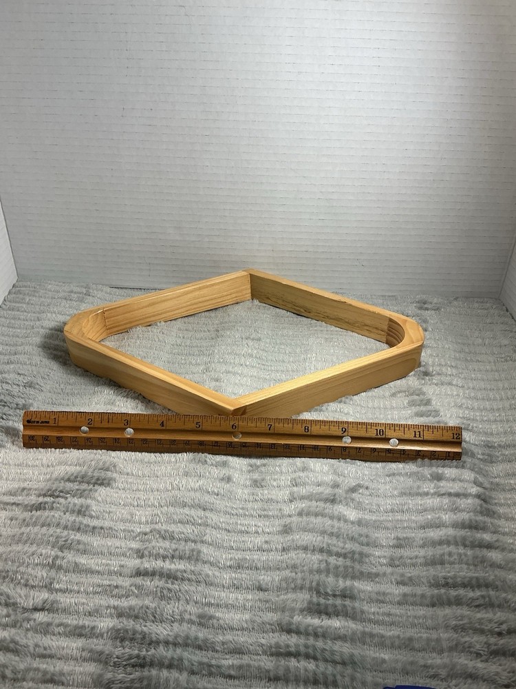 Game Room Upgrade – Solid Hardwood Diamond Rack