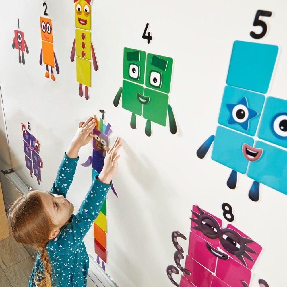 Learning Resources Numberblocks Reusable Clings