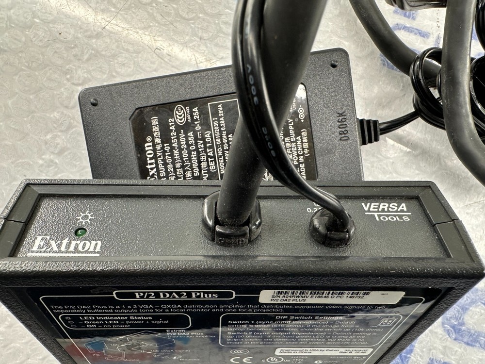 Extron P/2 DA2 Plus Two Output VGA Distribution Amplifier