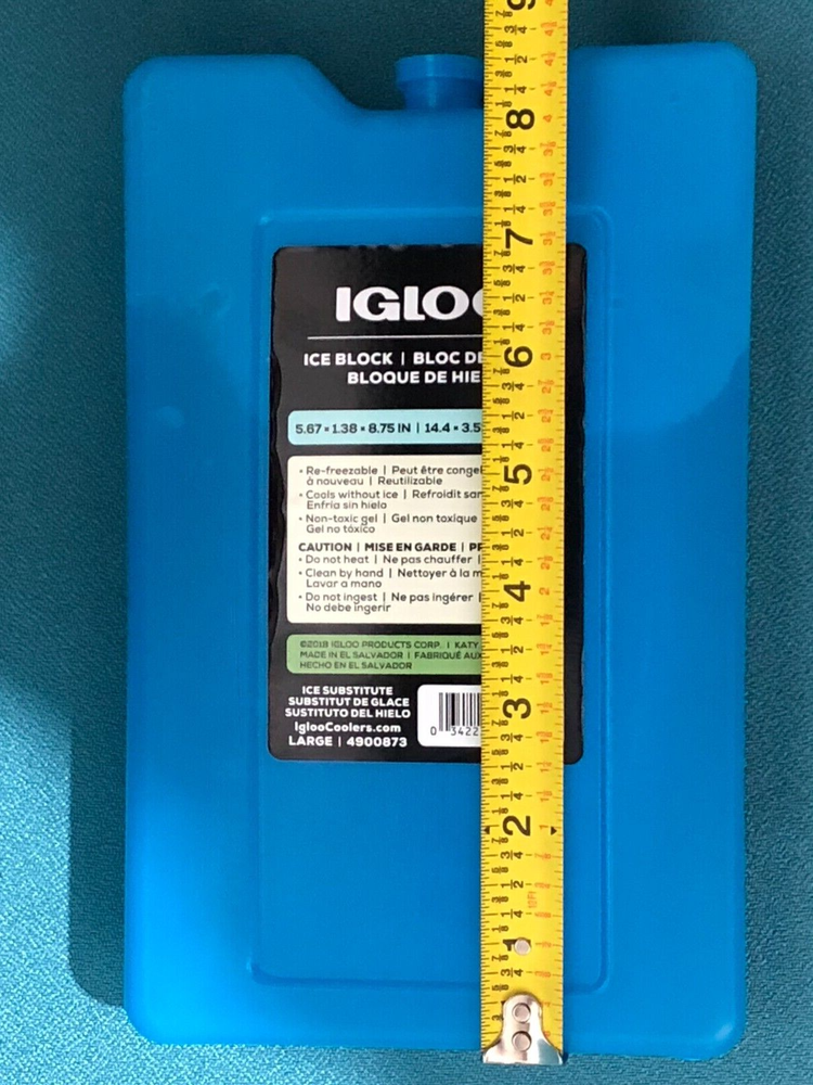 IGLOO MaxCold Large Ice Freeze Block - Blue