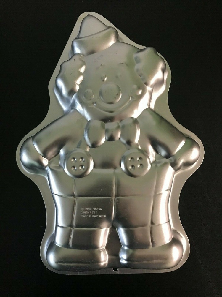 Clown Cake Pan 1993 Wilton 2105-6711