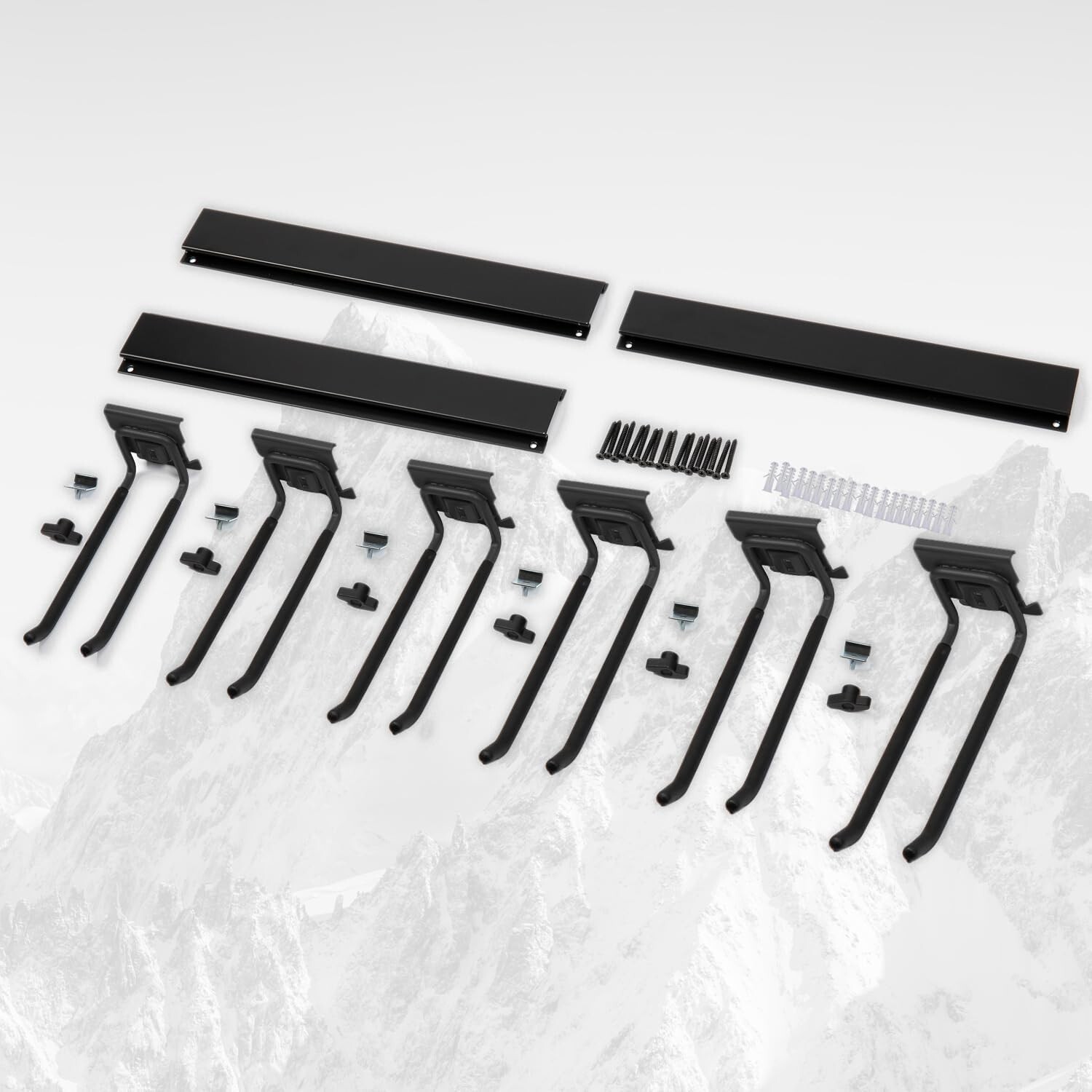 48 Inches Garage Storage, Garage Organization, Wall Mount Garden Tool Organizer