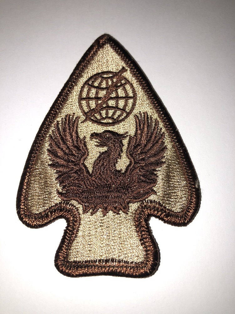 Air Traffic Services Command Desert Tan U.S. Army Shoulder Patch Insignia