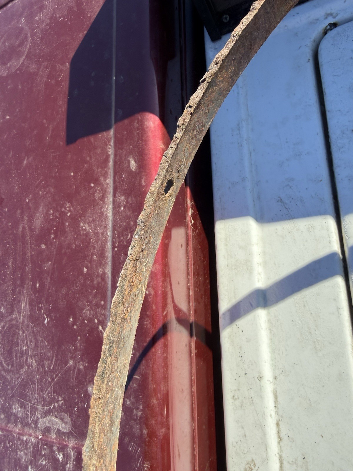 Big Large Green Egg Hinge Band Replacement Part for Grill, Used