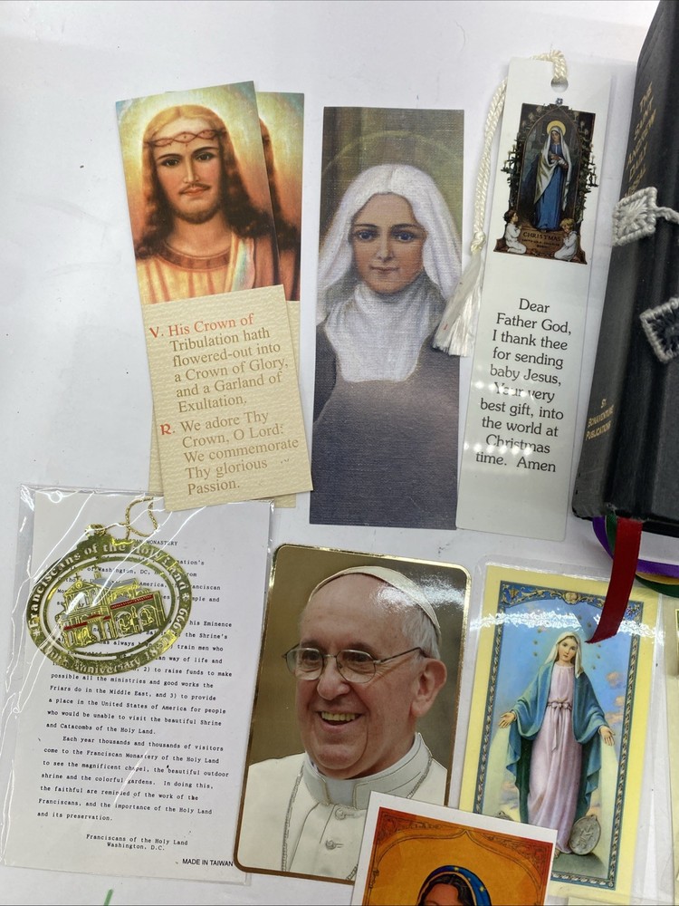 catholic religious items lot