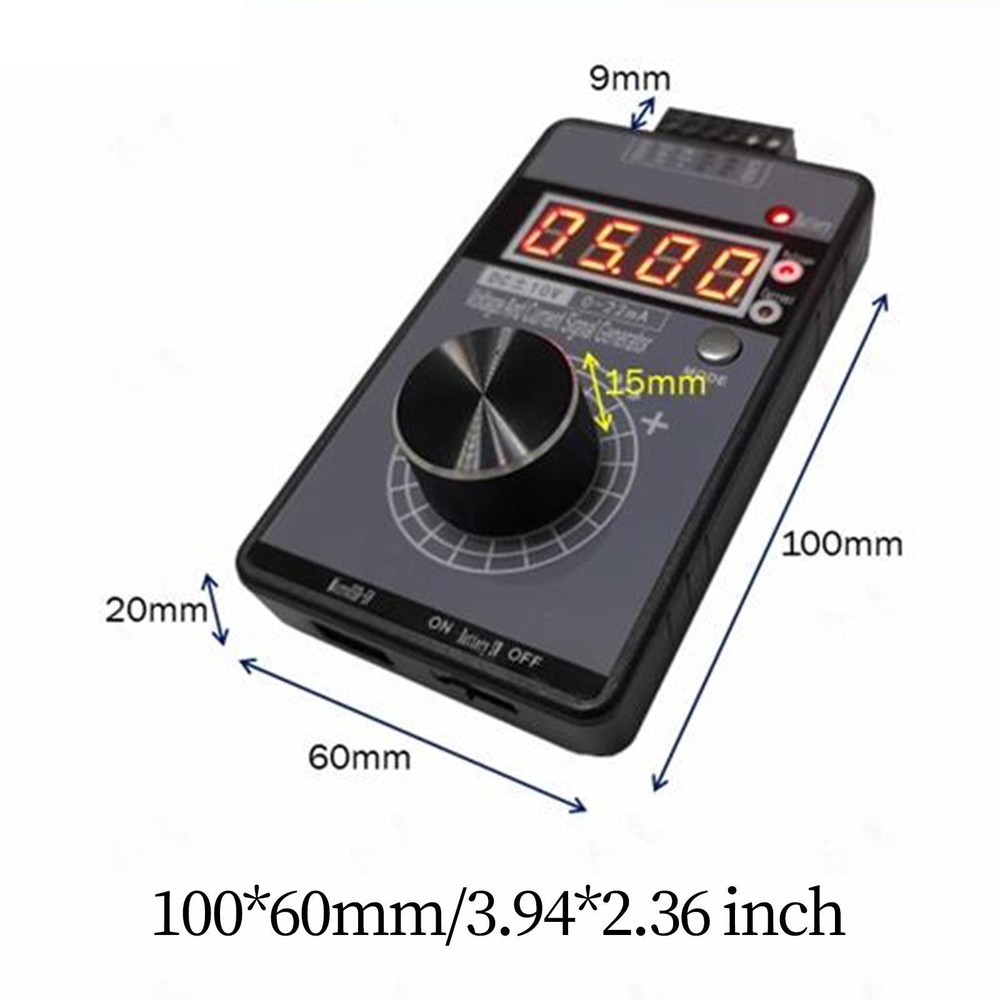 Adjustable Signal Generator Current Voltage Analog Simulator Debugging Handheld