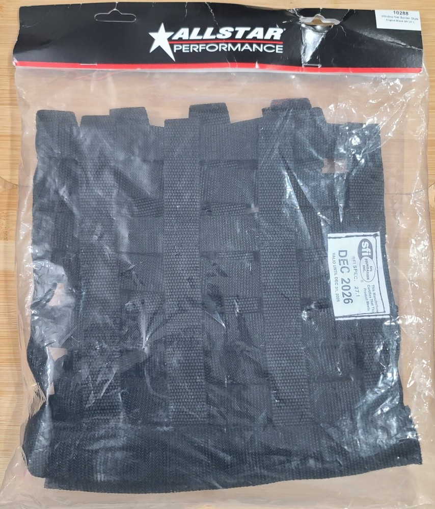 Allstar Performance Oblong-Style Window Net ALL10288 -NEW