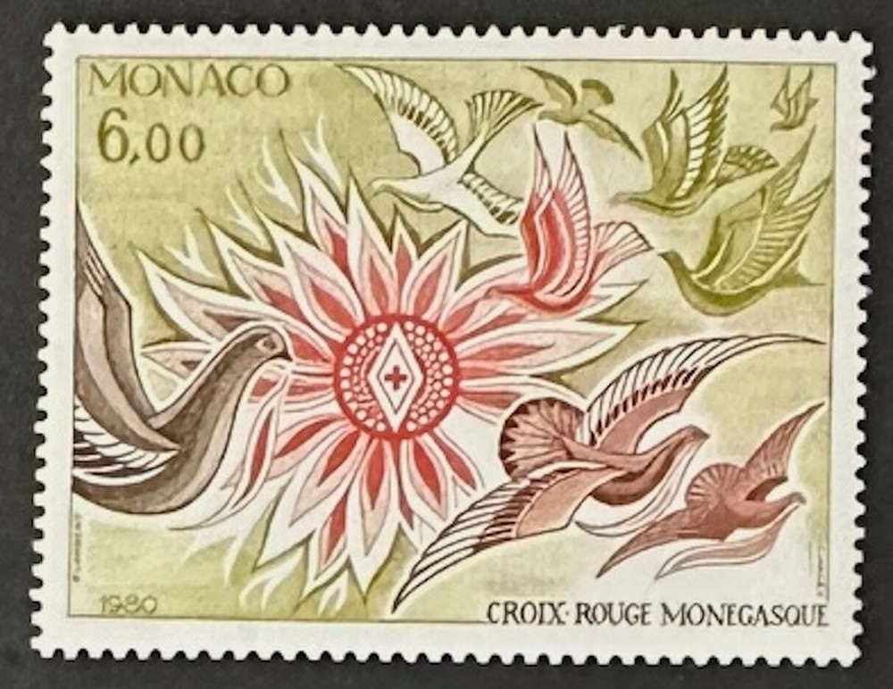 MONACO 1248  Lovely Mint NEVER Hinged   Issue