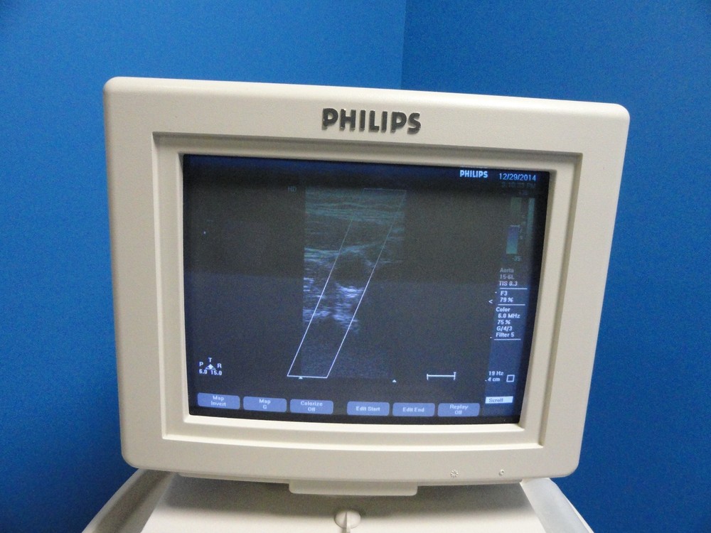Philips HP 15‑6L Compact Linear Array Transducer – For HP 5500 & EnVisor ~ 8452