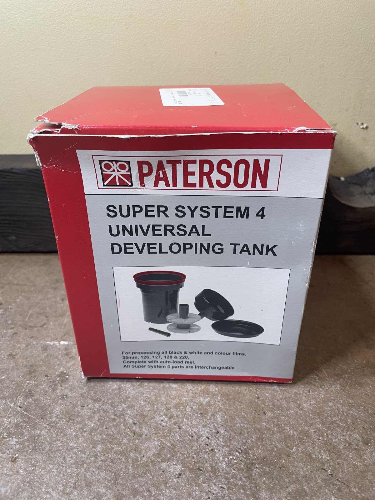 Paterson Super System 4 Universal Developing Tanks 2 Reels NEW