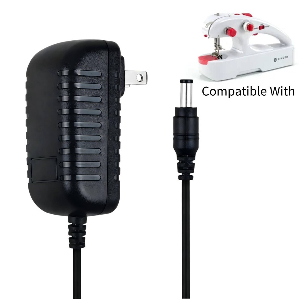 6V AC Adapter for Singer Stitch Quick Handheld Sewing Machine