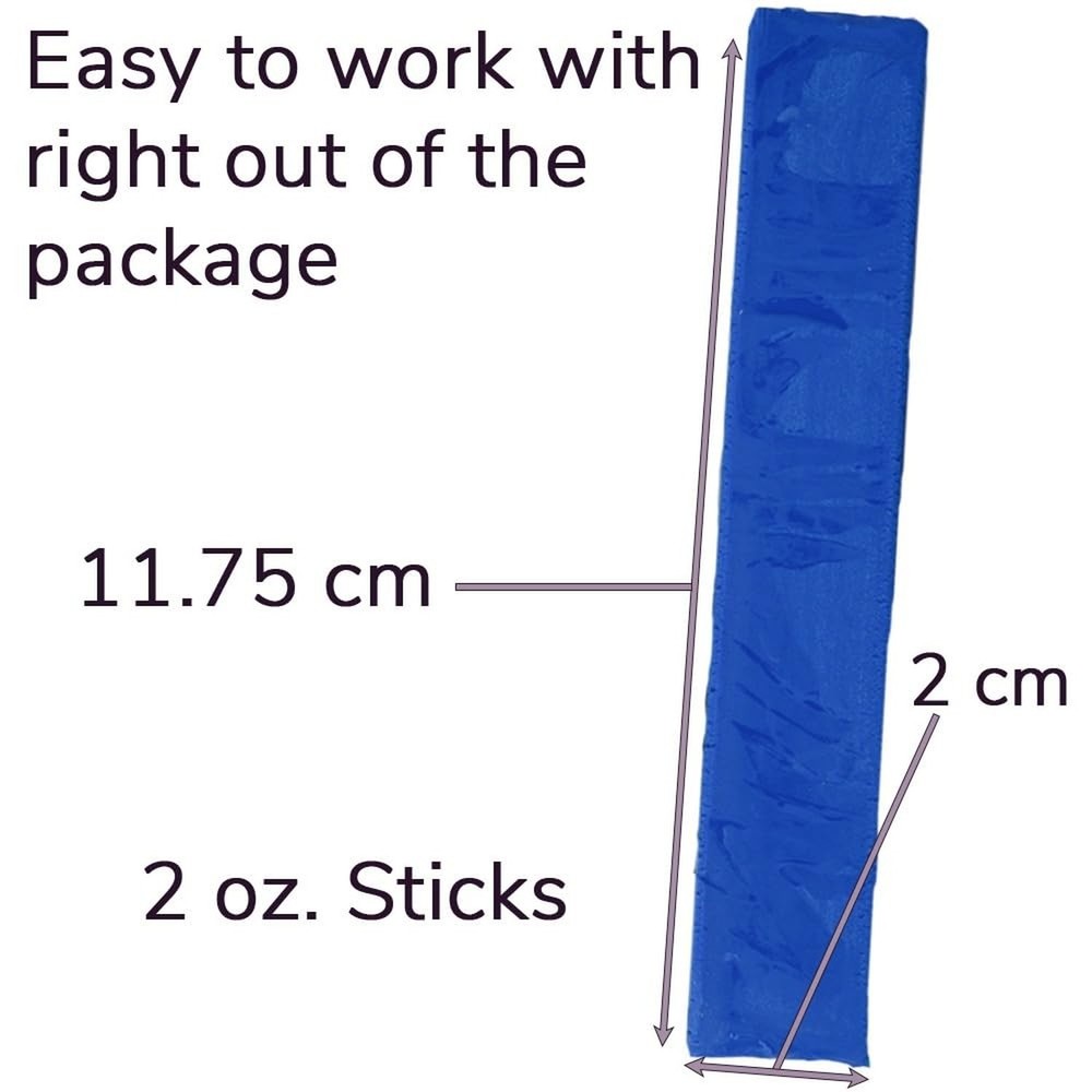 Craft County Modeling Clay – 1 lb (Eight Assorted Color Bars) – Use