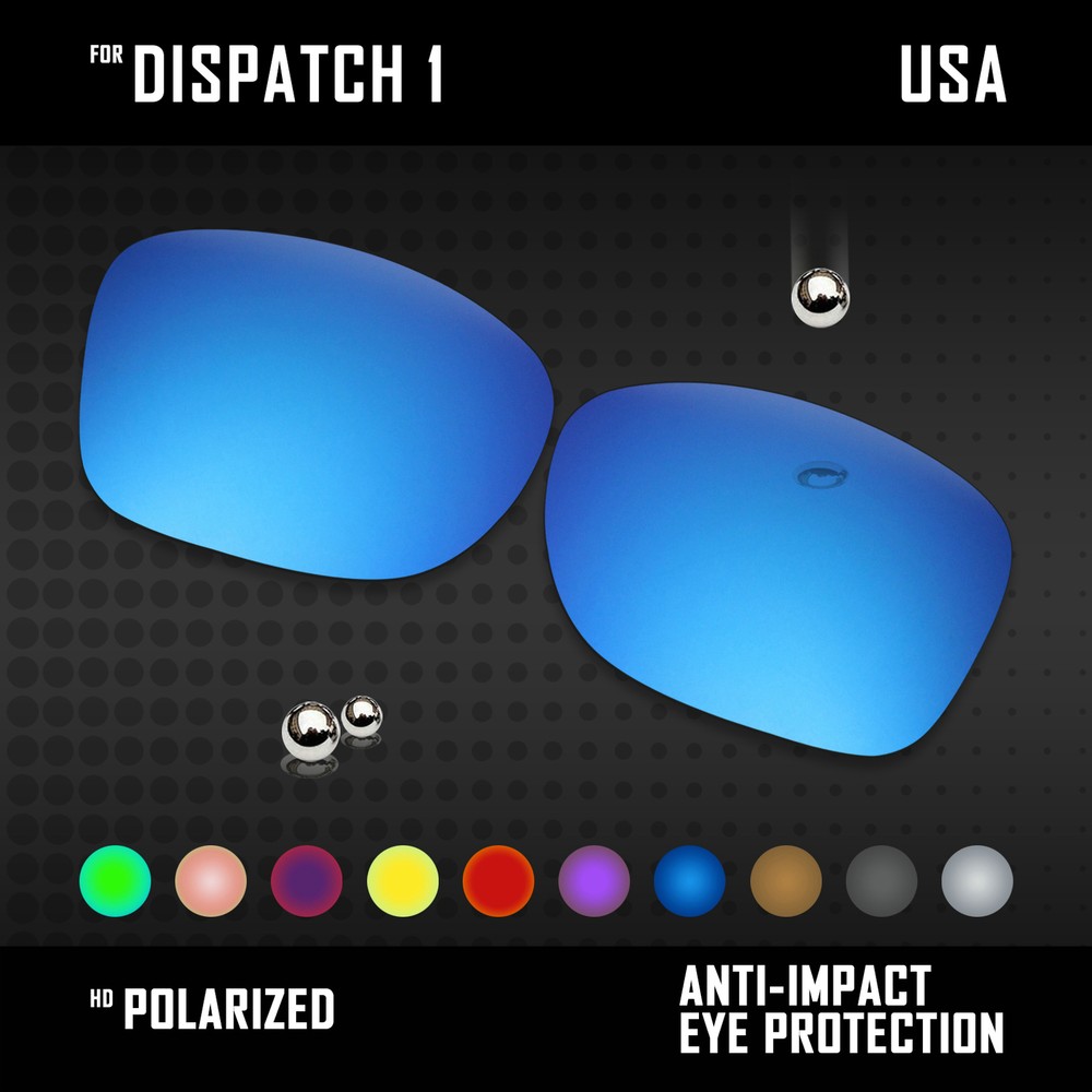 Anti Scratch Polarized Replacement Lens for-Oakley Dispatch 1 OO9090 Options