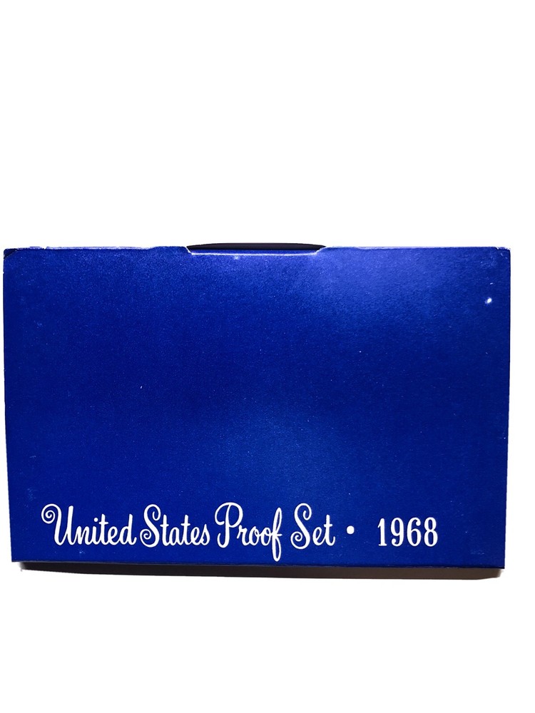 1968 S Proof Set In Original Packaging