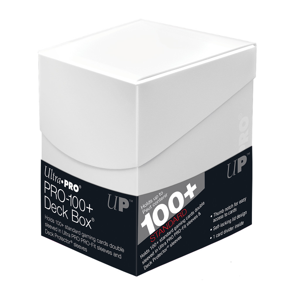 1 Ultra PRO Eclipse Pro-100+ Arctic White Deck Box