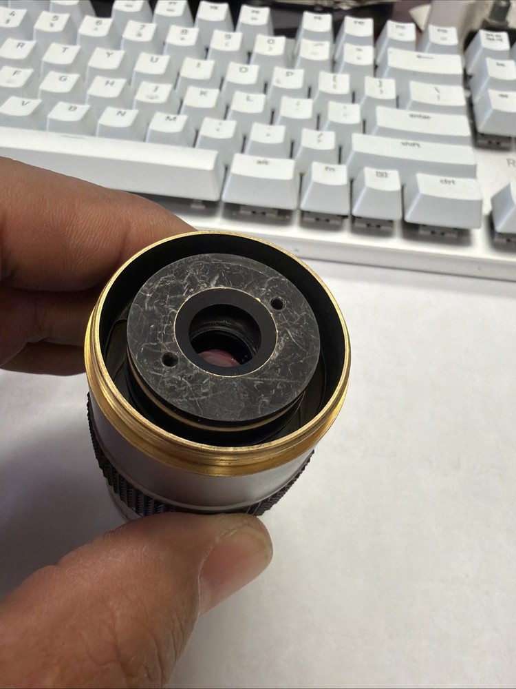 Mitutoyo BD Plan APO 2 / 0.055 ∞/0 f=200 Microscope Objective Lens 40mm Thread