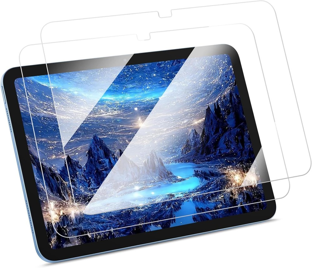[2 Pack] Tempered Glass Screen Protector For iPad (A16) 11th Gen 11 Inch (2025)