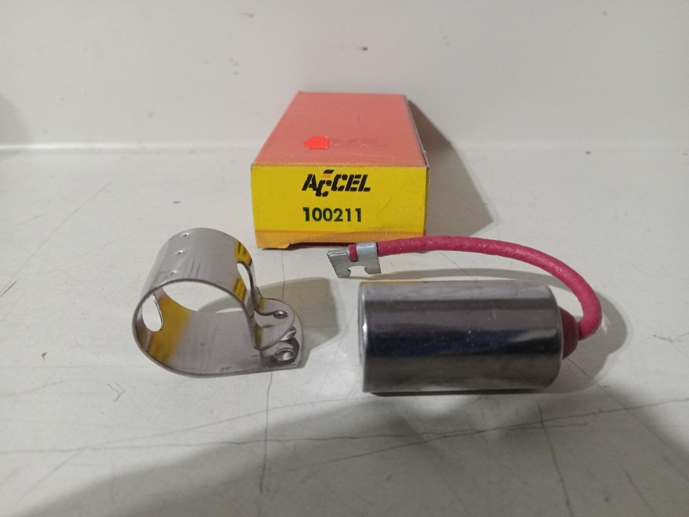 Ignition Condenser Ford Dual Point Accel 100211