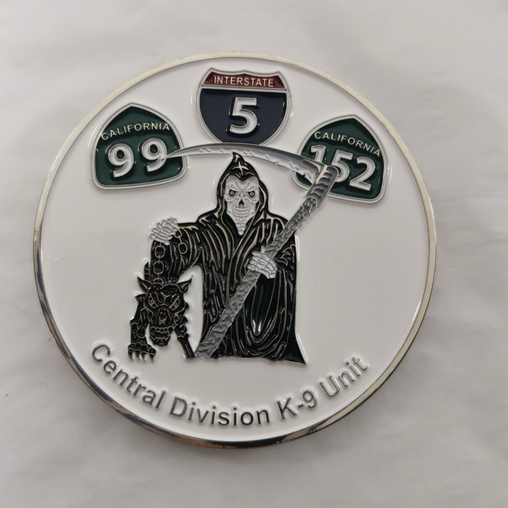 K9 Challenge Coin (Central Division)